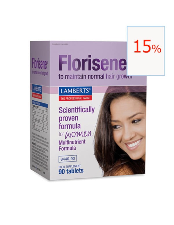Pack x3 Florisene 90 tabletas. Lamberts