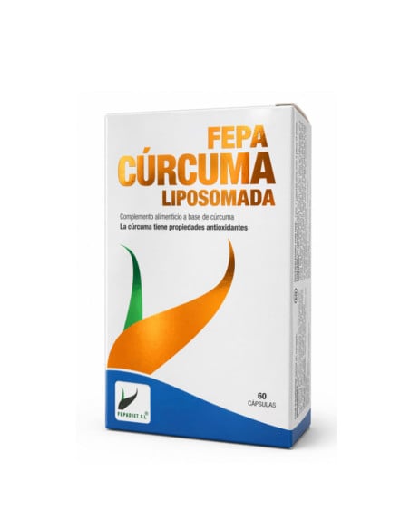 Fepa Cúrcuma liposomada 60 cápsulas. Fepadiet