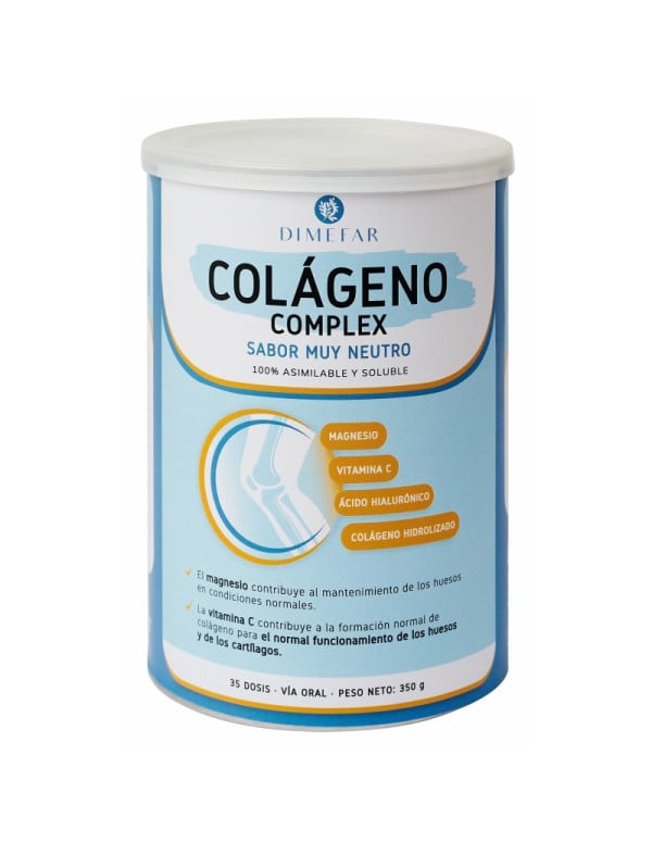 Colágeno complex sabor muy neutro 350 g. Dimefar