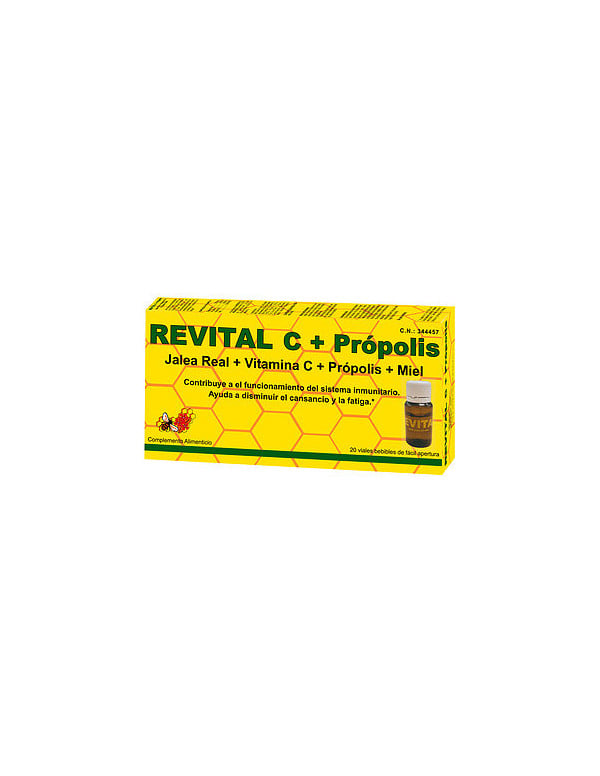 Revital C+propolis+Jalea Real 20 amp. Ionfarma. Pharma OTC