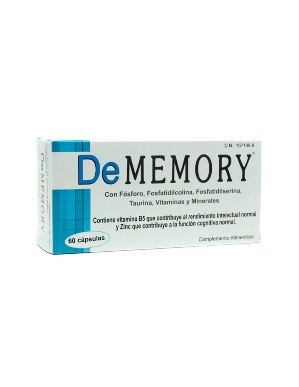 DeMemory 30 cápsulas. Ionfarma