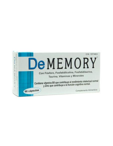 DeMemory 30 cápsulas. Ionfarma