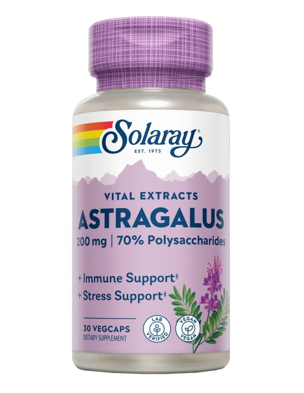 Astragalus Root Extract 200 mg 30 cápsulas. Solaray