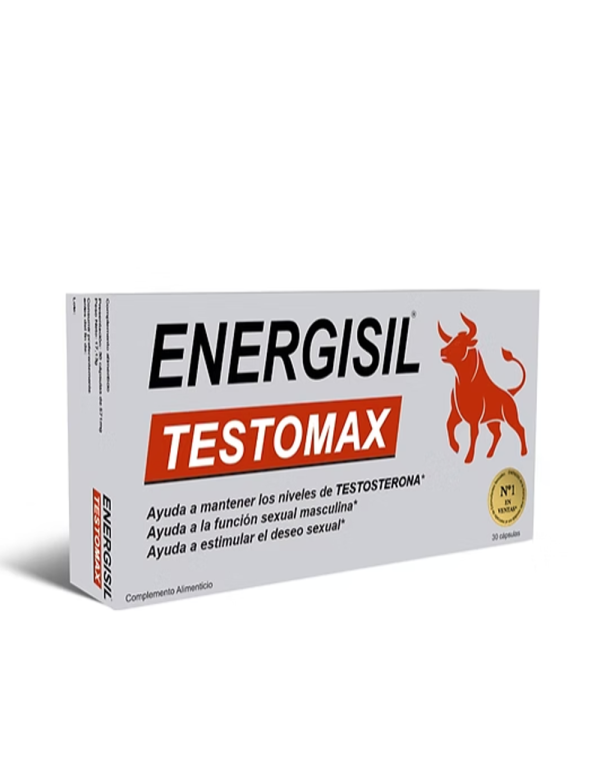 Energisil Testomax 30 cápsulas. Ionfarma. Pharma OTC