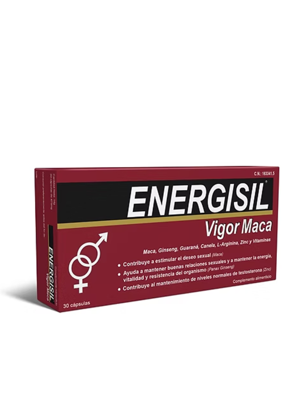 Energisil Vigor Maca 60 caps. Ionfarma. Pharma OTC