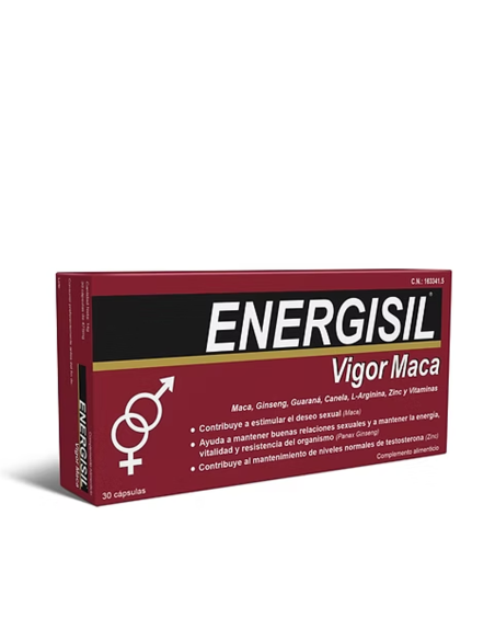 Energisil Vigor Maca 60 caps. Ionfarma. Pharma OTC