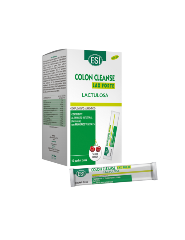 Colon Cleanse Lax forte (Lactulosa) 12 sobres. ESI-Trepadiet