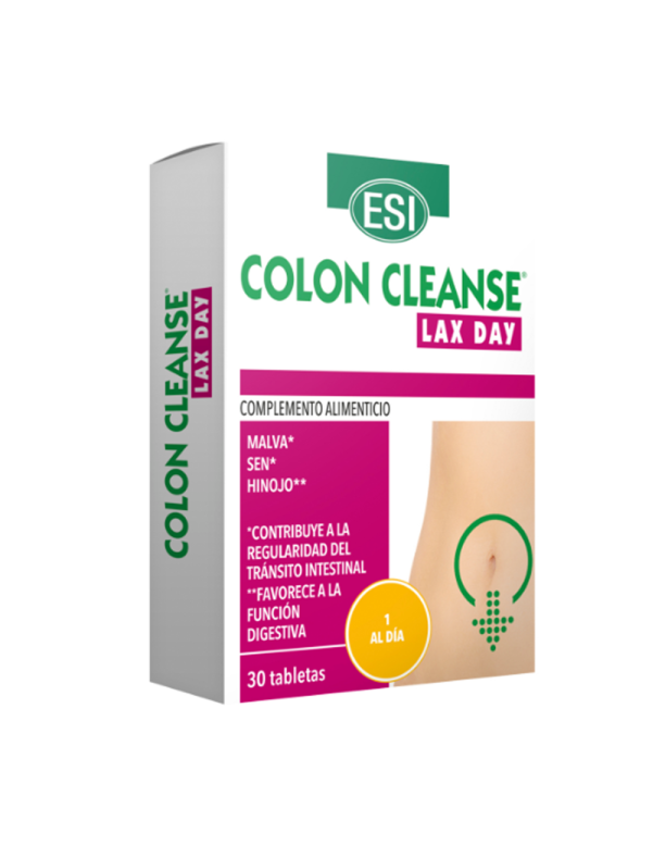 Colon Cleanse Lax Day 30 tabletas. Esi TrepaDiet