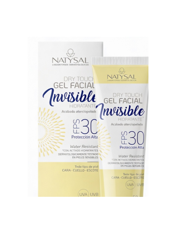 Gel facial invisible PS 30, 50 ml. Natysal