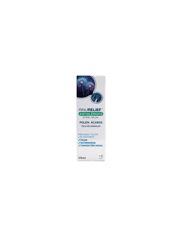 Rinurelief antialérgico spray nasal 20 ml. Alchemlife