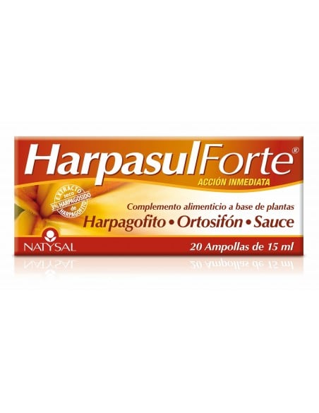 Harpasul Forte 20 ampollas x15ml. Acción inmediata. Natysal