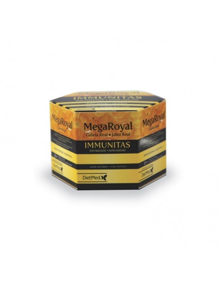 Mega Royal Immunitas 20 ampollas x15 ml. Dietmed
