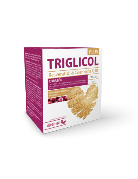 Triglicol Plus 60 perlas. Dietmed