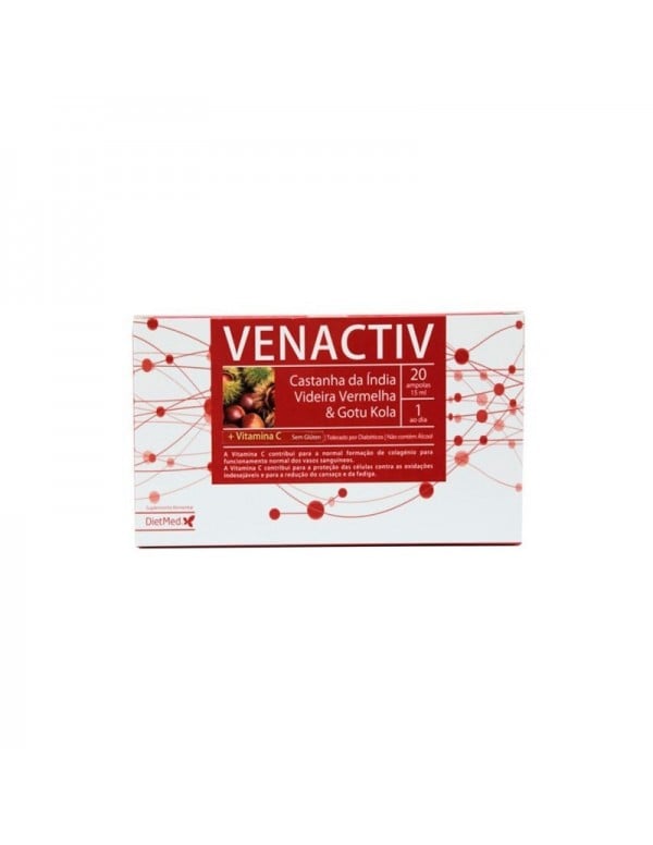 Venactiv 20 ampollas x15 ml. Dietmed