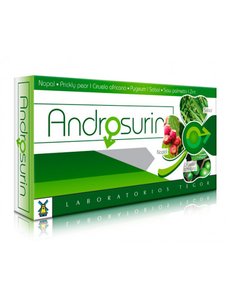 Androsurin 40 cápsulas. Tegor