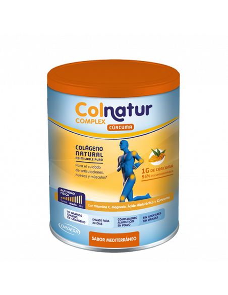 Colnatur Complex Cúrcuma 250 g. Ordesa. Centrodiet