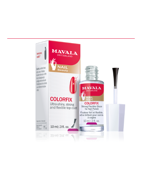 Colorfix 10 ml. Fijador ultrabrillante.  Mavala