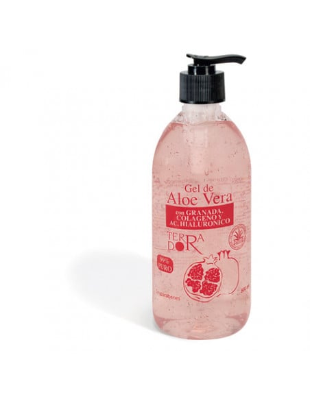 Gel Aloe Vera Con Granada 500 ml. Derbos