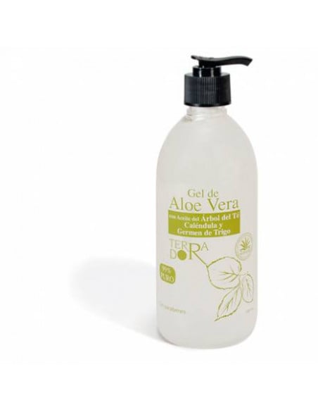 Gel Aloe vera con Árbol del Té 500 ml. Derbos