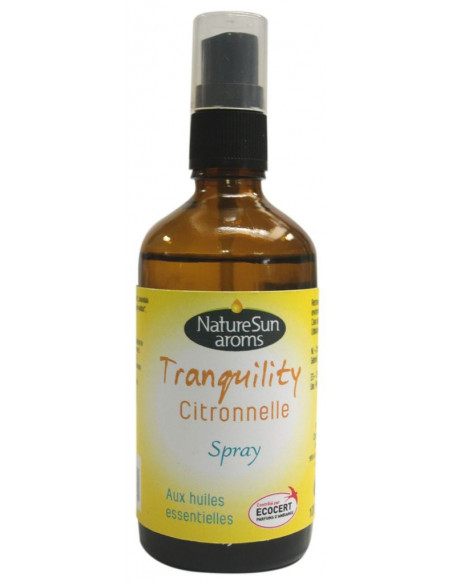 Tranquility Spray Citronela 100 ml. Nature sun aroms