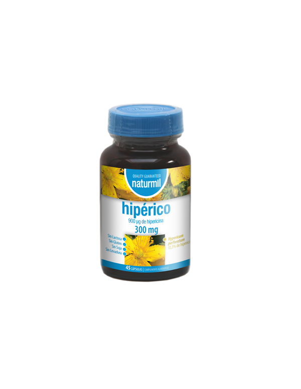 Hipérico 300 mg 45 cápsulas. Naturmil. Dietmed