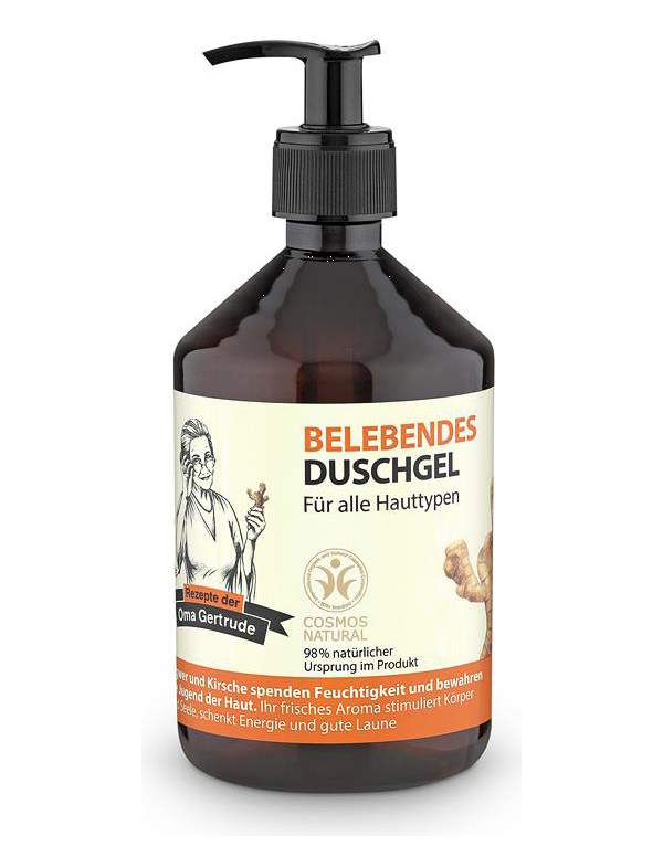 Gel de ducha energizante 500 ml. Oma Gertrude