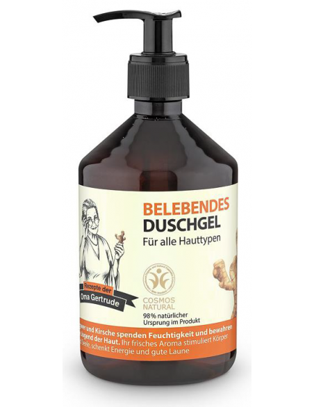 Gel de ducha energizante 500 ml. Oma Gertrude