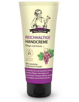 Crema Nutritiva para manos 75 ml. Oma Gertrude