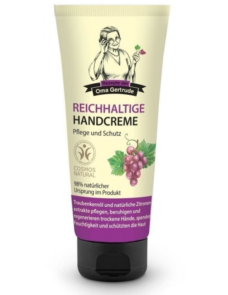 Crema Nutritiva para manos 75 ml. Oma Gertrude