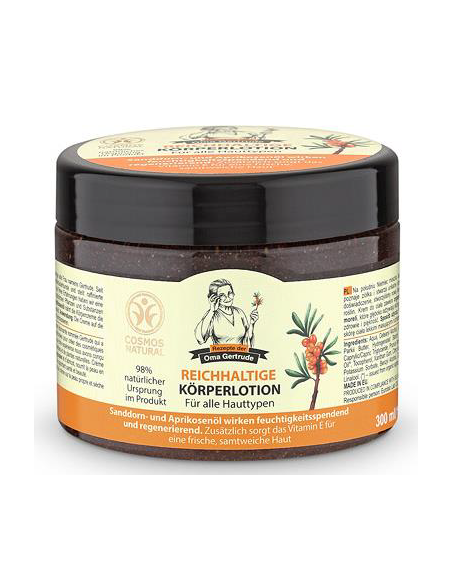 Crema Corporal Reparadora-nutritiva 300 ml. Oma Gertrude