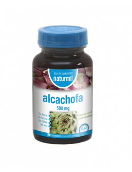 Alcachofa 500 mg 90 comprimidos. Naturmil. Dietmed