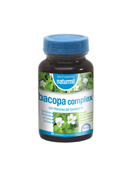Bacopa Complex 60 comprimidos. Naturmil Dietmed