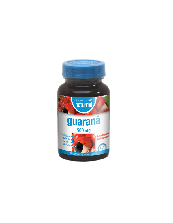 Guarana 60 comprimidos. Naturmil. Dietmed
