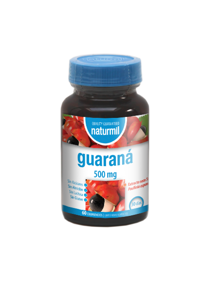 Guarana 60 comprimidos. Naturmil. Dietmed