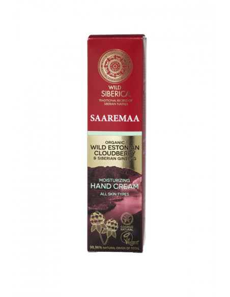 Crema de manos hidratante Saaremaa 75 ml. Natura sibérica