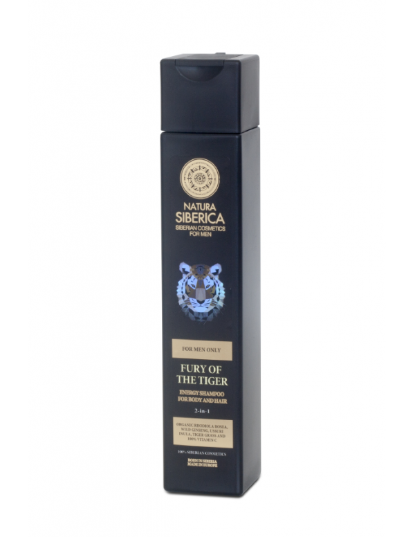 Champú Tigre energizante 250 ml. Natura sibérica
