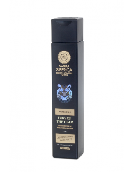 Champú Tigre energizante 250 ml. Natura sibérica