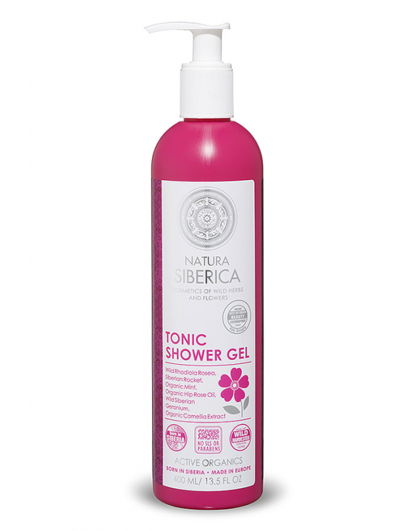 Gel de ducha tonificante 400 ml. Natura sibérica