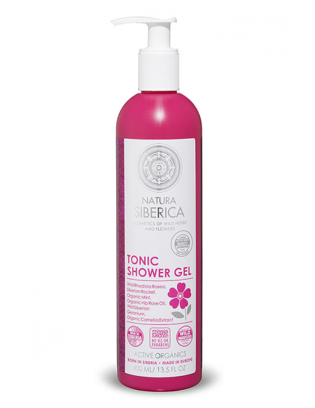 Gel de ducha tonificante 400 ml. Natura sibérica