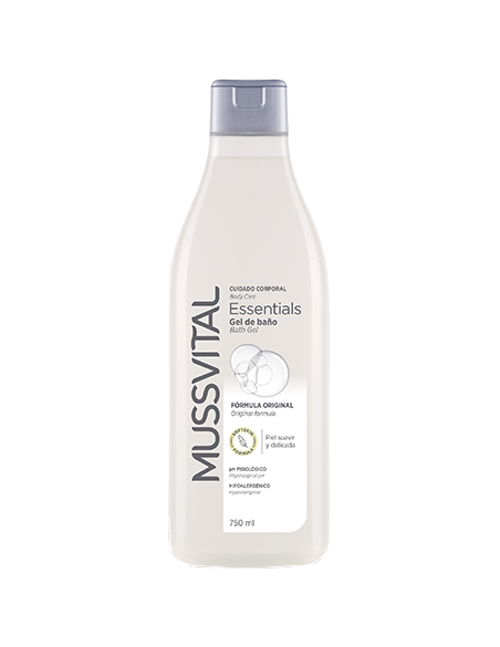 Gel de baño fórmula original 750 ml. Essentials. Mussvital