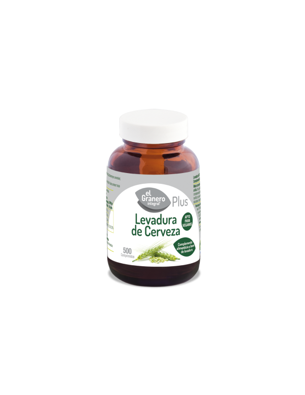 Levadura de cerveza 500 comprimidos. El Granerpo. Biogran