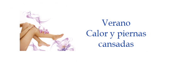 Calor y piernas cansadas