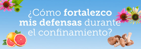 ¿Cómo fortalezco mis defensas durante el confinamiento?